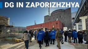 مقطع فيديو: المدير العام للوكالة يزور زابوريجيا للمرة الرابعة (باللغة الإنكليزية)