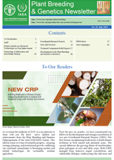 Plant Breeding and Genetics Newsletter, No. 55, July 2025