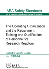 The Operating Organization and the Recruitment, Training and Qualification of Personnel for Research Reactors